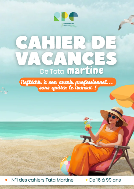 Page de couverture du chaier de vacances de Tata Martine